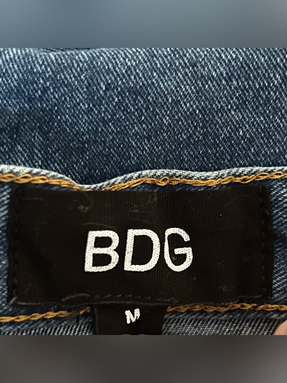 BDG Urban Outfitters High Waisted Denim Mini Skirt Size Medium - Picture 7 of 8